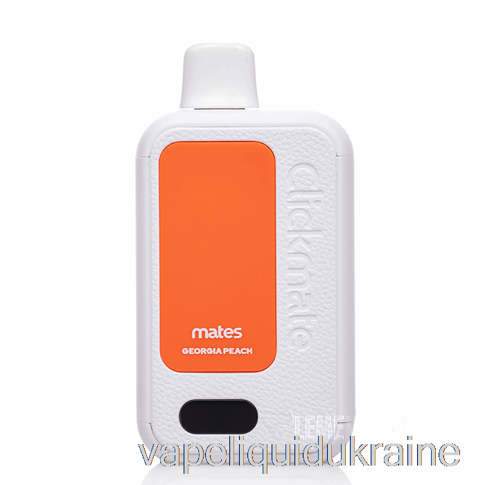 Vape Ukraine 7 Daze Clickmate 15000 Disposable Kit Georgia Peach